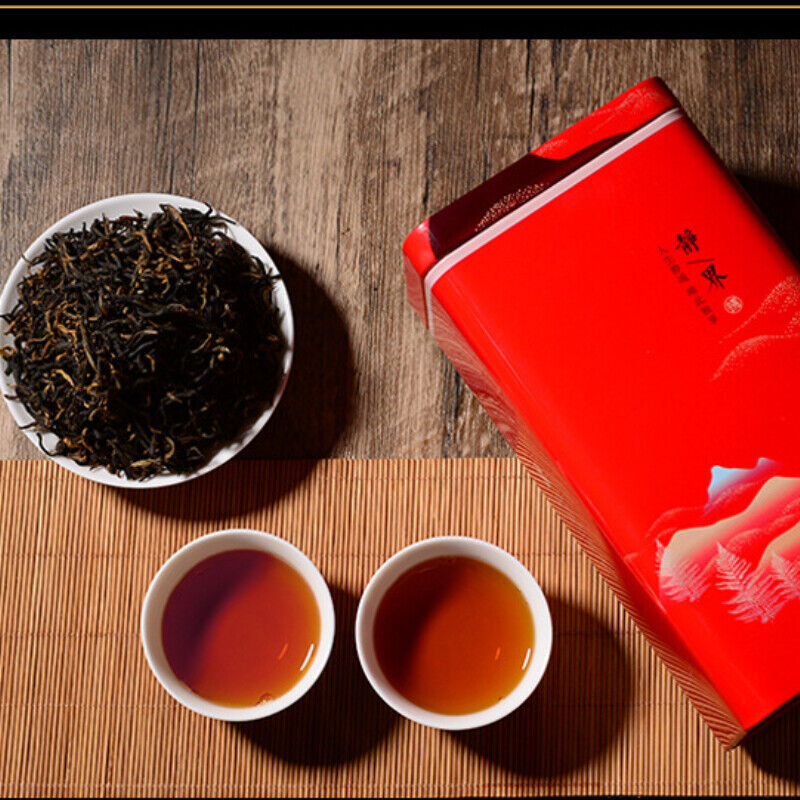 Yunnan Golden Buds Iron Canned Gift Tea Loose Leaf Black Tea Dian Hong Tea 250g Main image