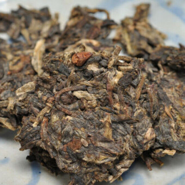 Aged Pu'er Jingmai Mountain Old Tree Tuocha Xiaguan Tou Cha Cha Puer Tea 100g