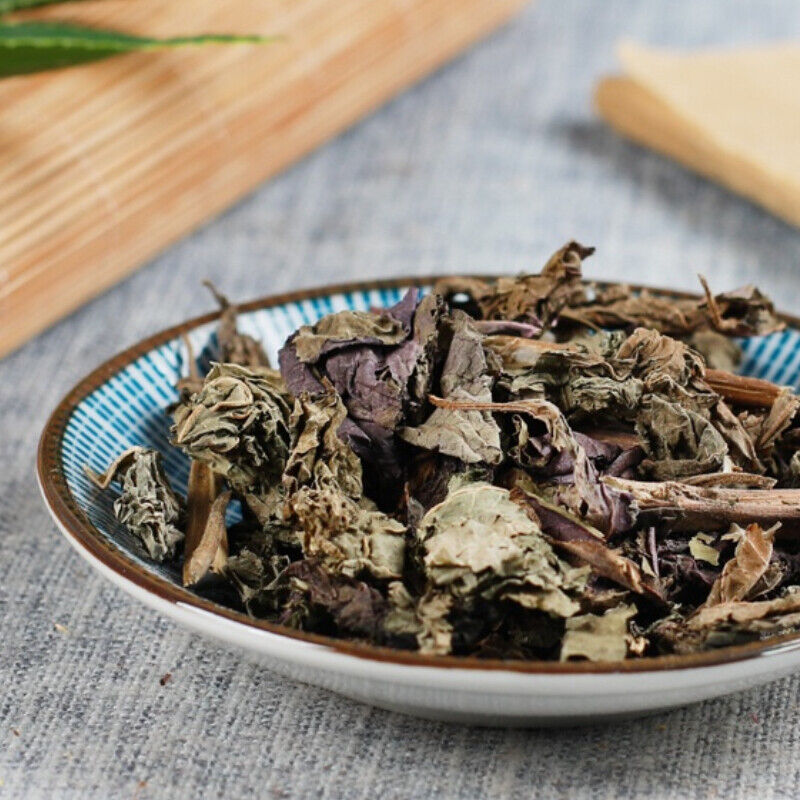 Health  Suye Perilla Leaves Organic Chinese Herbal Tea 50g /250g 苏叶 紫苏叶 Main image