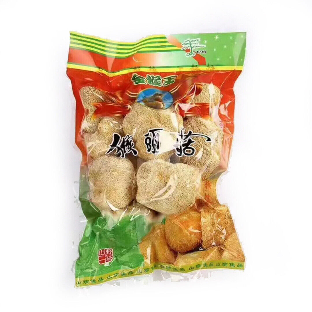 Premium Lions Mane Mushroom Hericium Erinsceus Mushroom Chinese Dried Goods 250g