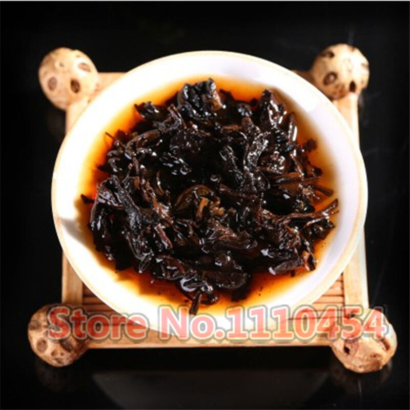 Compressed Tea Natural Healthy Drink Old Puer Tea Organic Pu Erh Tea Brick 250g Main image