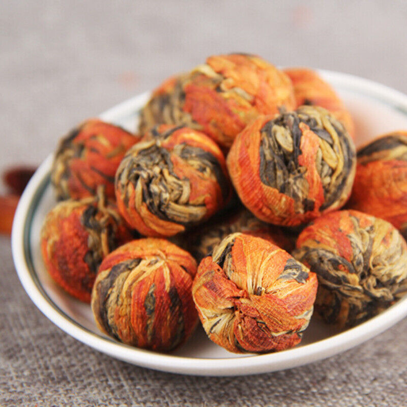 Yunnan Dian Hong Tea Premium Lily Dragon Ball Black Tea Chinese Kung Fu Tea 500g