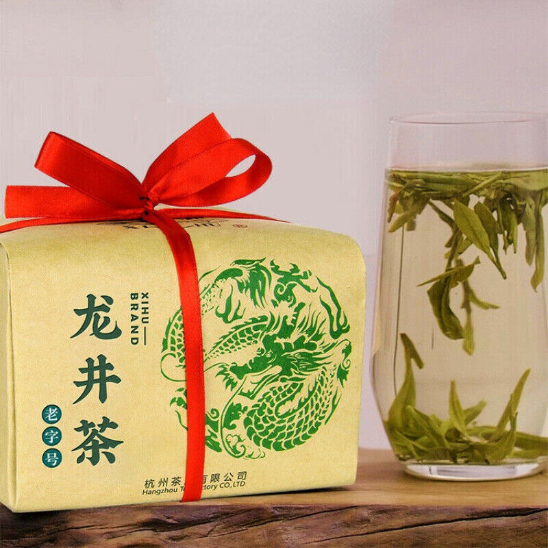Chinese Yu Qian Xi Hu Longjing Tea Long Jing Spring Dragon Well Green Tea 200g Secondary image