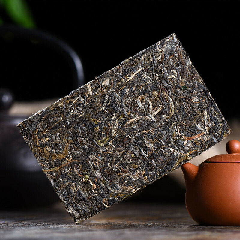 Ancient Tree Pu'er Health Care Green Tea Brick Yunnan Organic Pu-Erh Tea 250g Main image