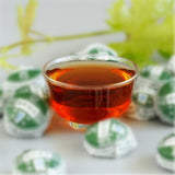 Yunnan Pu-erh Tuo Black Tea Puer Tea Ripe Puer Lotus leaf Chinese HealthCake Tea