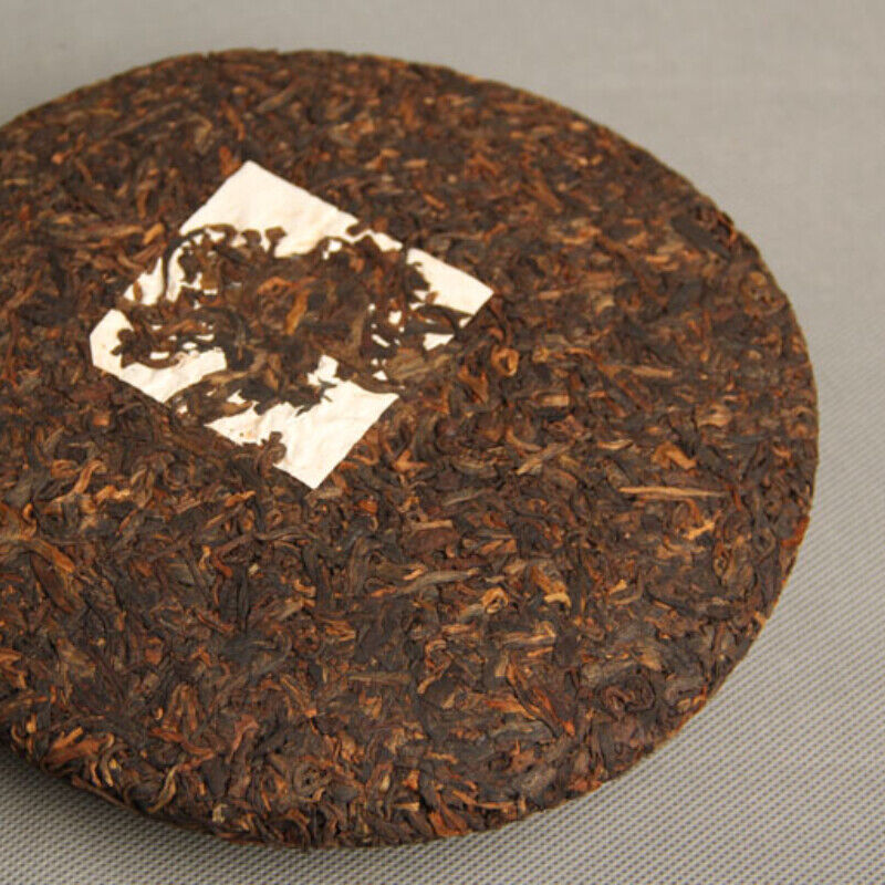 Tasty Golden Bud Ripe Tea Big Leaf Pu'er Tea Cake High Quality Black Tea 357g