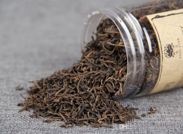 Small Canned Puer Ripe Tea Organic Black Tea Healthy Drink Yunnan Pu Erh Tea 80g