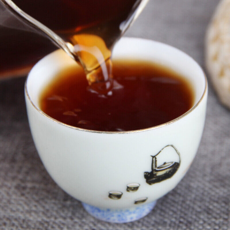 Yunnan Shu Puer Mini Ripe Pu-erh Tea  Golden Buds Imperial Ripe Puer , 100g