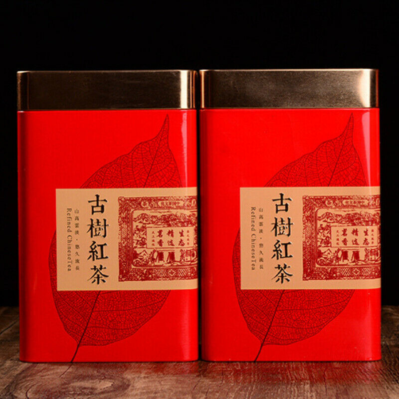 500g Yunnan Dian Hong Tea Ancient Tree Organic Loose Leaf Black Tea Iron Canned Secondary image