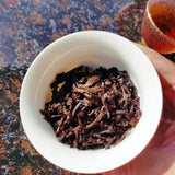 Organic Tea Ancient Tree Pu'er Tea Zhonghong Ying Yunnan Qizi Cake Tea 357g