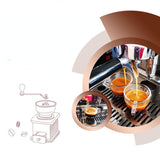 Roasted Arabica Coffee Beans Baking Charcoal Medium Deep Roast Coffee Beans 500g