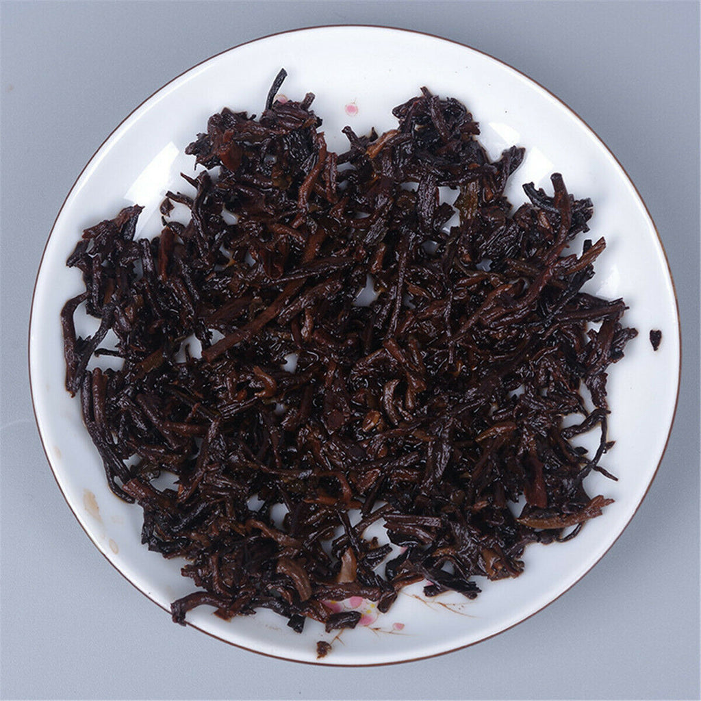 357g Yunnan Pu-erh Tea Black Tea Cake Natural Ripe Pu'er Tea Chinese Sheng Cha