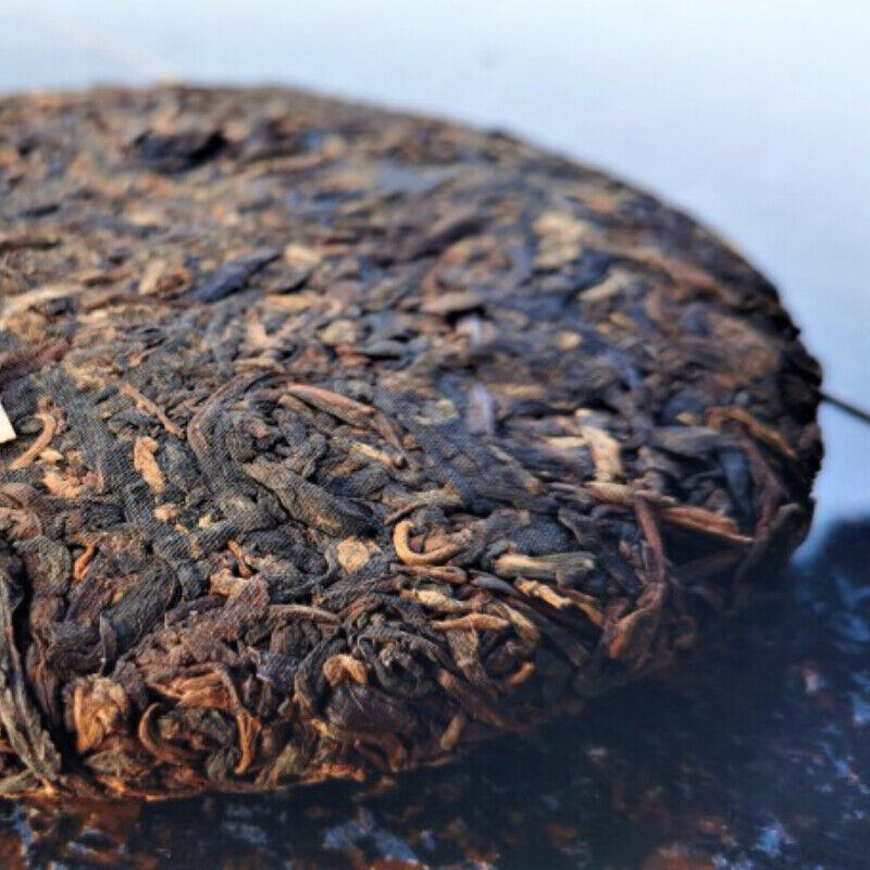 High Quality Cooked Pu'er Tea Health Care Bingdao Yunnan Ripe Tea Cake 357g Main image