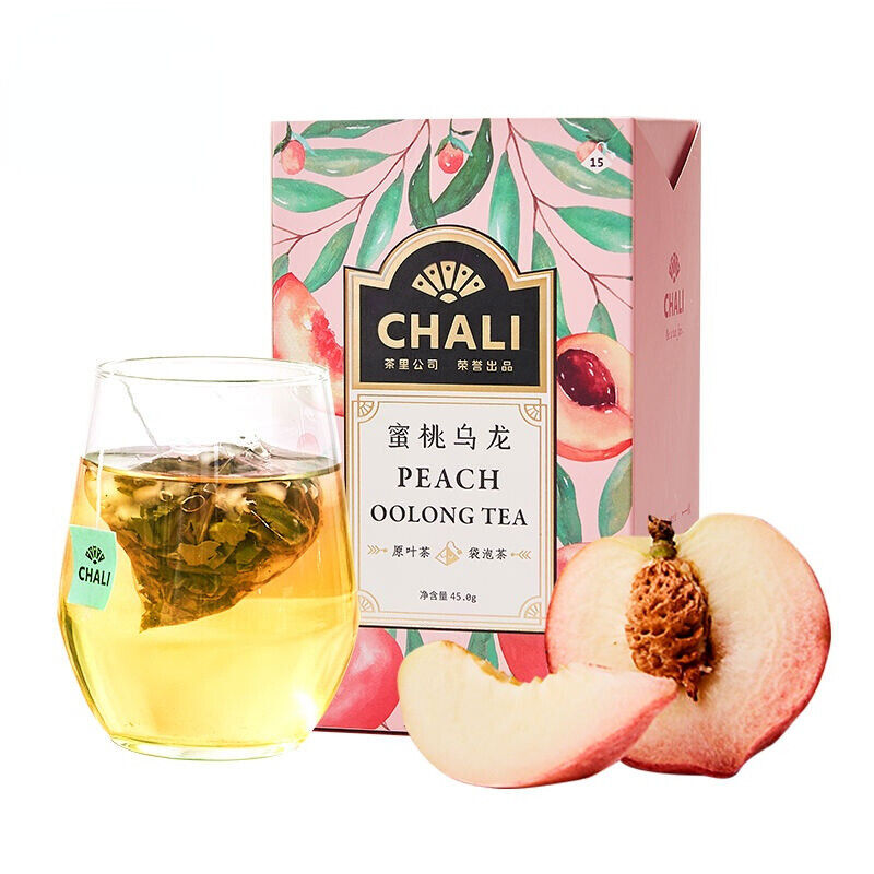 Healthy Drink New Organic Peach Oolong Tea Hot Cold Brew Tea Fruit Tea 3g*15bags Main image