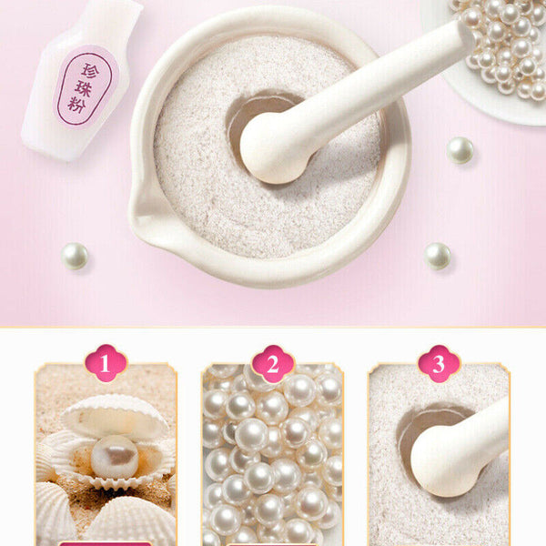 Natural Healthy Margarita Pearl Powder TongRenTang 同仁堂 珍珠粉 天然面膜粉内服外用0.3g*20