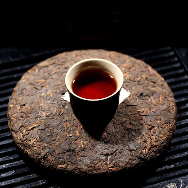 Puerh Tea Cake Ancient Pu-erh Tea s Yunnan Dayi Ripe Puer Tea Black Tea 357g