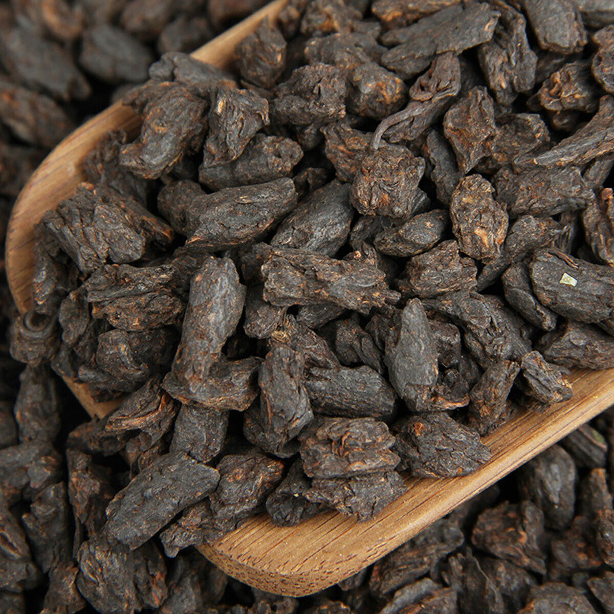 Bulk Yunnan Pu-erh Tea Glutinous Rice Fragrant Bamboo Basket Ripe Puer Tea 500g