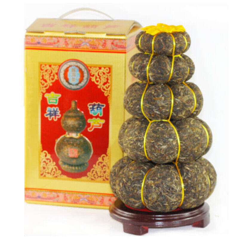 5 Layers Pumpkin Gourd Type Craft Pu'er Gift Tea Yunnan Pu-erh Green Tea 3000g Secondary image