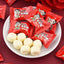 Fresh Milk Balls Chinese Snacks Milk Tastes Crispy Stuffed Soft Candy 500-1000g
