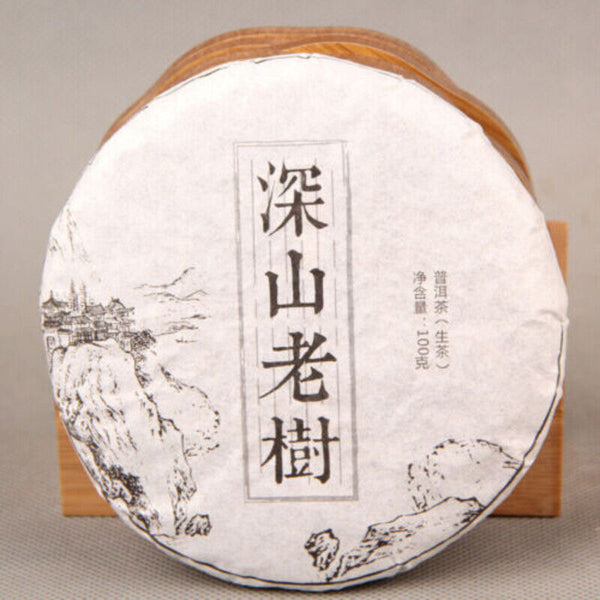 Shen Puer 100g Ancient Tree  Yunnan Deep Mountain Old Tree Raw Puer Tea