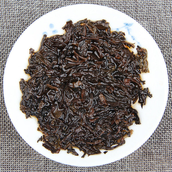 Yunnan Qizi Golden Bud Pu-erh Tea Cake Health Care Chinese Pu'er Black Tea 357g