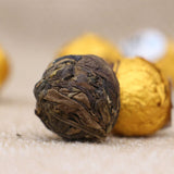 Aged Shou Mei Longevity Eyebrow White Tea Ball Shou Mei Tea Organic Ball-shaped