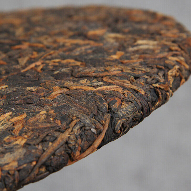 Tasty Golden Bud Ripe Tea Big Leaf Pu'er Tea Cake High Quality Black Tea 357g
