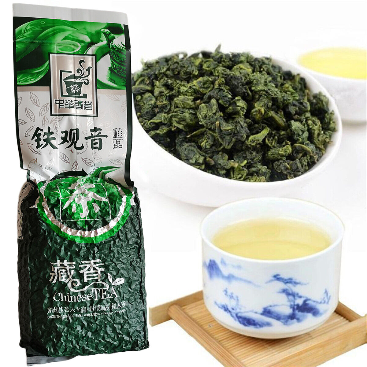 Chinese Tikuanyin Green Tea Anxi Tie Guan Yin Natural Premium Health Flavor250g