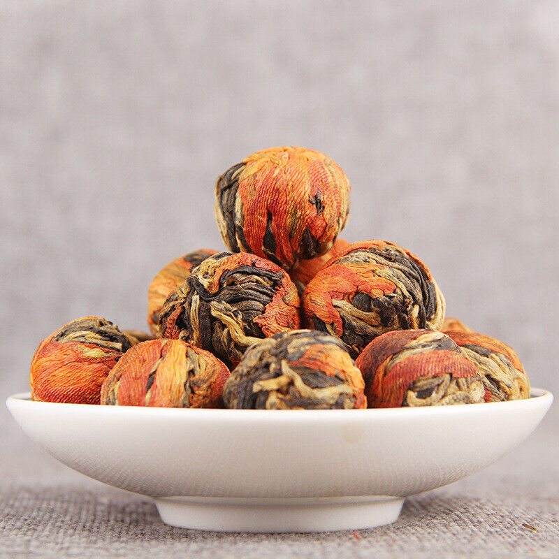 Yunnan Dian Hong Tea Premium Lily Dragon Ball Black Tea Chinese Kung Fu Tea 500g Secondary image
