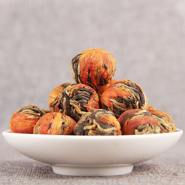 Yunnan Dian Hong Tea Premium Lily Dragon Ball Black Tea Chinese Kung Fu Tea 500g
