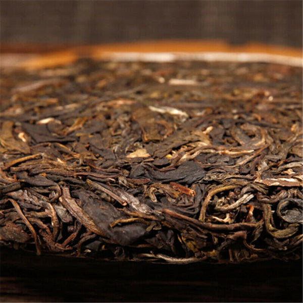 Organic Green Food China Yunnan Puerh Tea Cake Cha Puer Menghai Sheng Tea 357g