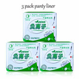 Yue Yue Ai Fu Li Zi Wei Sheng Jin Bu Han Ying Guan Gji月月爱负离子卫生巾不含荧光剂3包