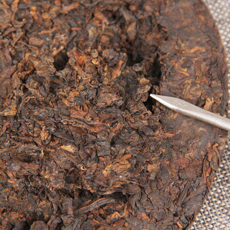 Slimming Red Tea Certified Aged Pu'er Tea Gongting Chen Yun Cooked Tea 357g Secondary image