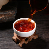 Yunnan Pu'er Ripe Tea Natural Big Leaf Puerh Tea Cake Top Chinese Dark Tea 357g