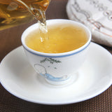 357gBan Zhang Wang Tea Health  Green Tea Natural Orchid Cha Tea Cake