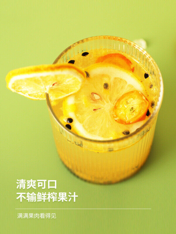China Vitamin C Lemon Passion Fruit Instant Fruit Tea Kumquat-Passion Fruit Tea