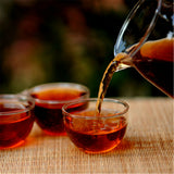 Yunnan Organic Pu-erh Cake Pu er Tea Ripe Puer Lotus Leaf Black Tea Chinese Tea