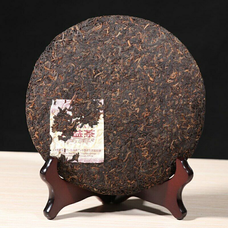 Ancient Tree Ripe Pu'er Puer Tea TAETEA 7592 Pu-erh Cake Tea 357g Secondary image