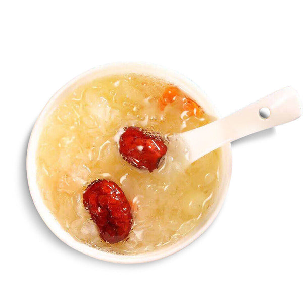 Snow Fungus White Fungus Gutian Serpihan Kulat Putih Crushed Sue Bai Mu Er 250g
