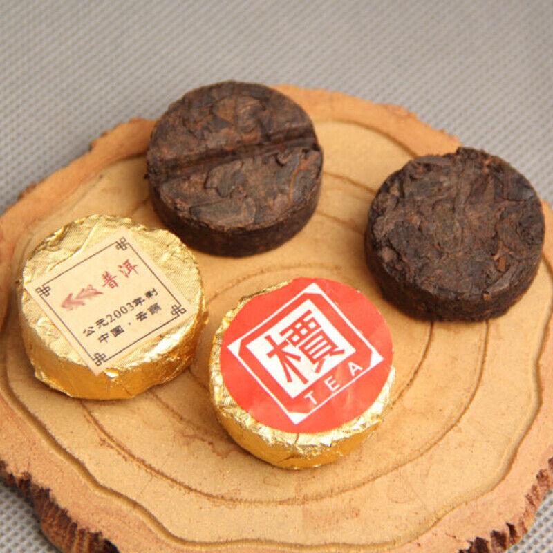 Shu Puerh Tea Chinese Puer Yunnan 'Jia' Word Mini Tuocha Made By Old Puer Main image