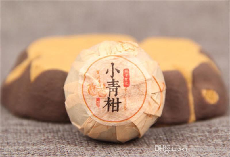Small Green Mandarin Black Tea Healthy Drink Organic Tea Yunnan Pu Erh Tea 100g