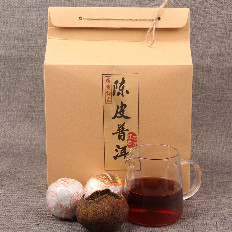 Loose Leaf Pu'er Healthy Drink Black Tea Yunnan Tangerine Peel Pu-erh Tea 800g Secondary image