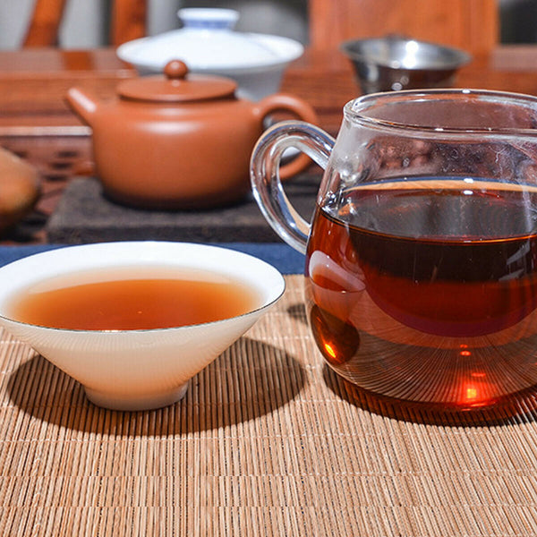 357g Top Grade Ripe Pu erh Tea Yunnan Palace Tea Collection Puer Cooked Tea Cake