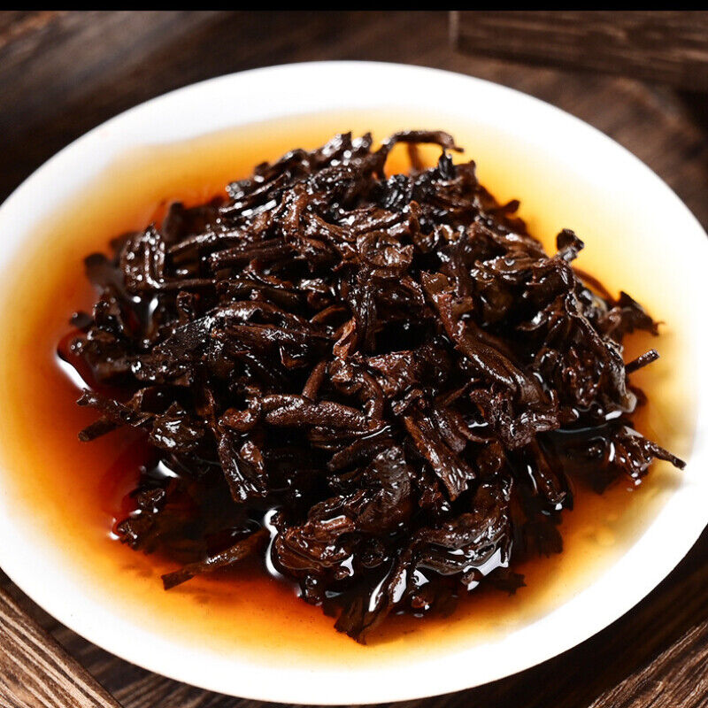 Premium Yunnan Big Tree Pu-Erh Tea Canned Box Pu'er Dragon Ball Cooked Tea 250g