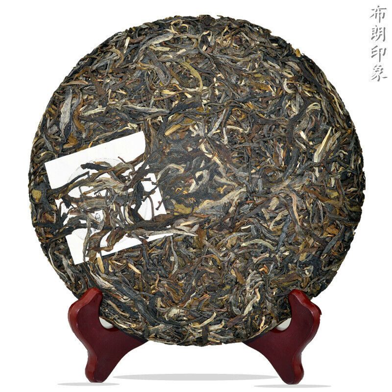 Cha Tea Pressed Tea Cake Green Tea Yunnan Organic Old Tree Puerh Aged Pu'er 357g Main image