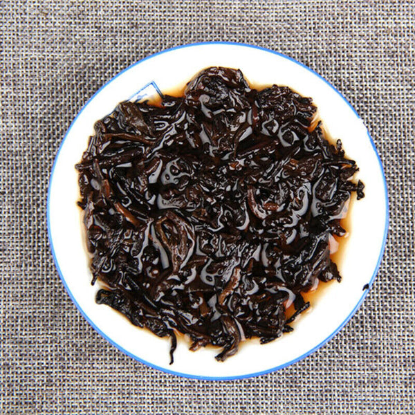 Old Tree Pu-Erh Black Tea Authentic Iceland Golden Buds Cooked Pu'er Tea 357g