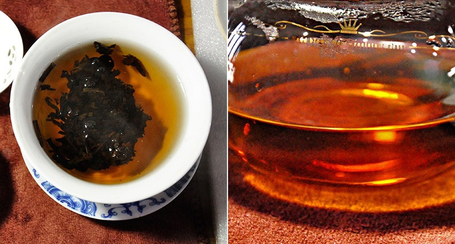 Ancient Tree Black Tea Yunnan Puerh Tea 7598 Ripe Pu-Erh Tea Cake Gift 357g