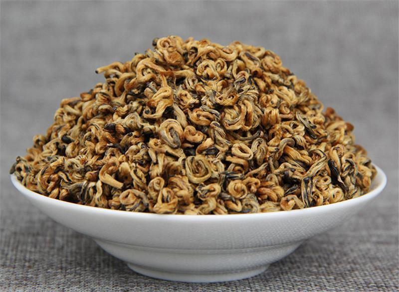 TemuTea 65g Yunnan Fengqing Dianhong Biluochun Tea Golden Screw Black Red Tea Green Food Main image
