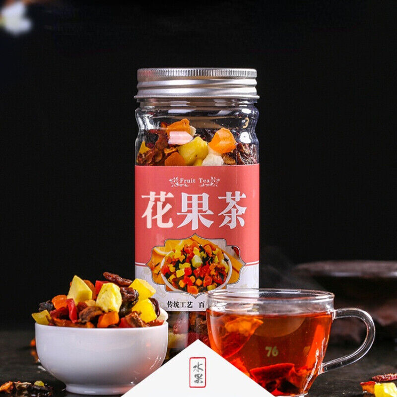 Natural Handmade Fruit Tea Flower Herbal Tea Healthy Drink Canned Gift Tea 180g