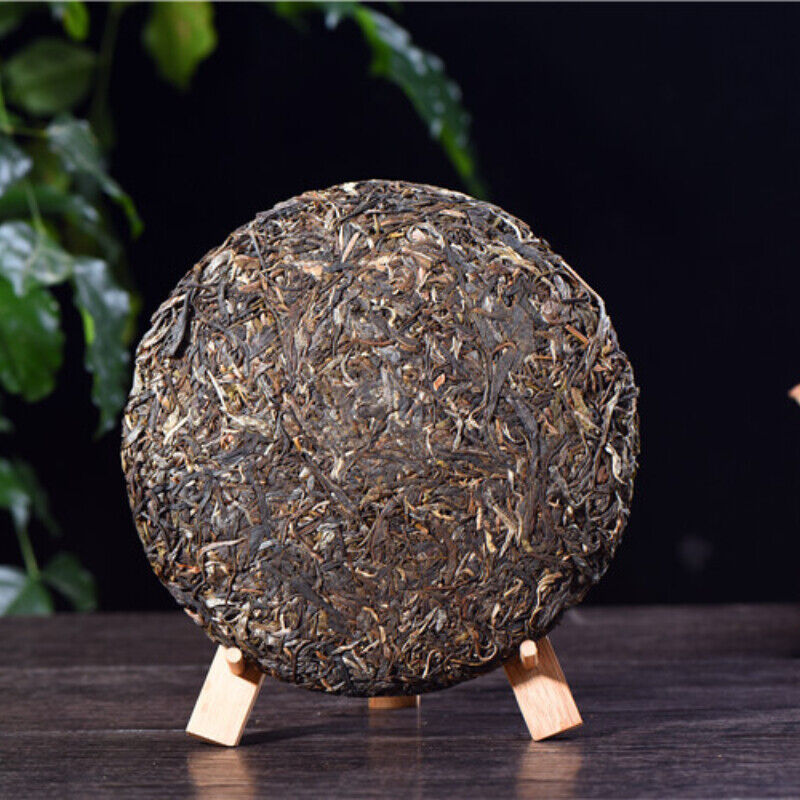 Gift Tea Chinese Green Tea Yunnan Pu-Erh Tea Yiwu Big Tree Pu'er Tea Cake 357g